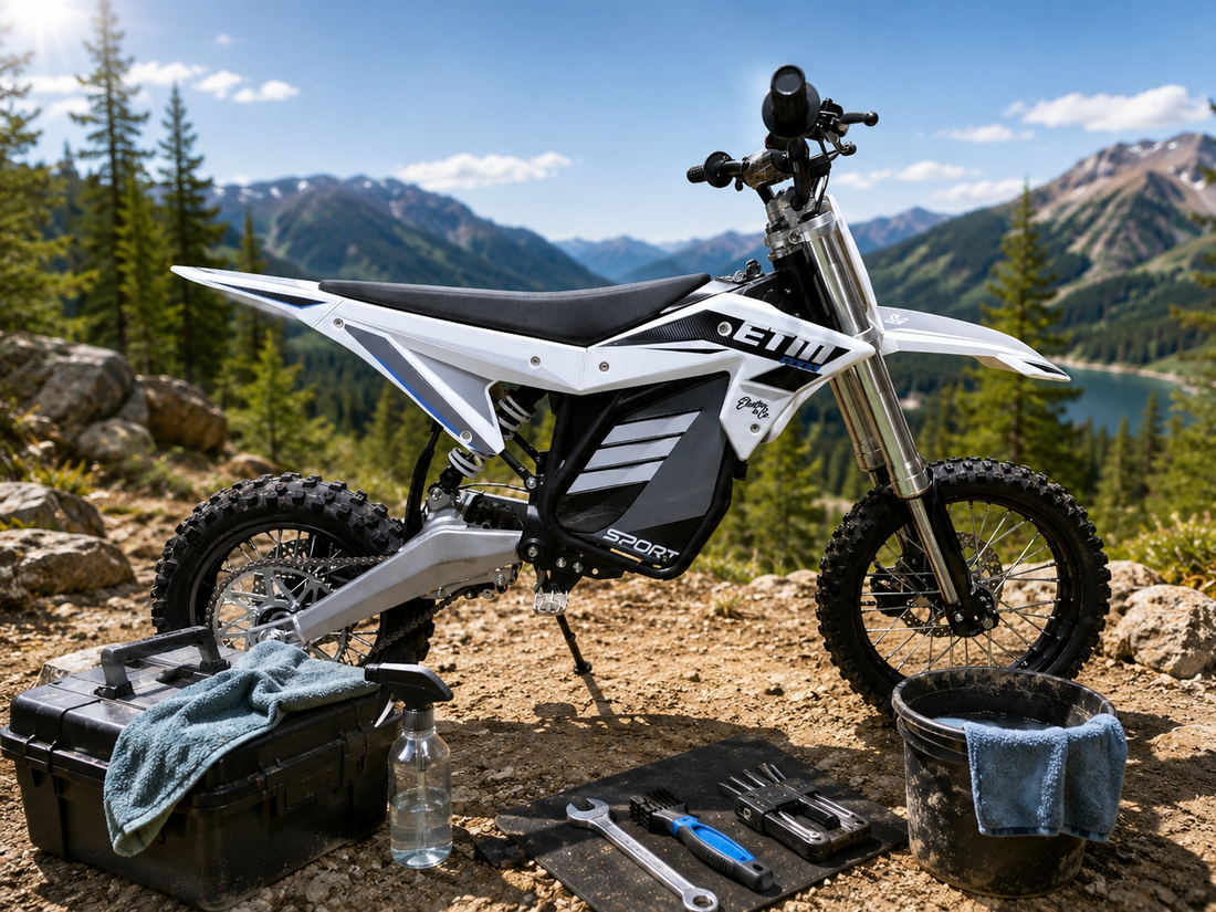 How to Maintain an Electric Dirt Bike for Summer Trails
