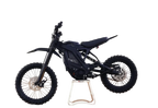 Black electric bike on a white background